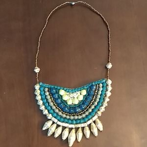 "31 Bits" paper bead statement necklace